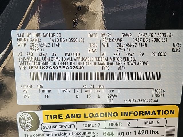 Used 2024 Ford Expedition Max Limited image 39