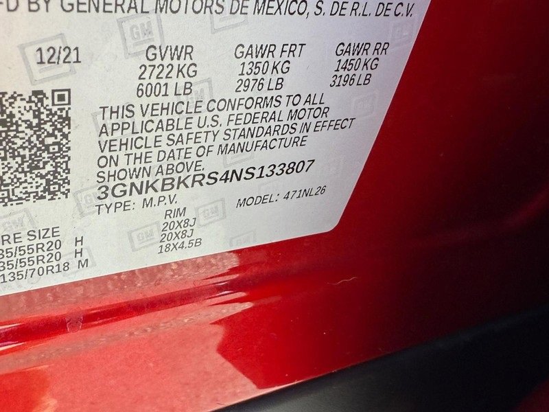 Used 2022 Chevrolet Blazer RS w/ Enhanced Convenience Package image 23