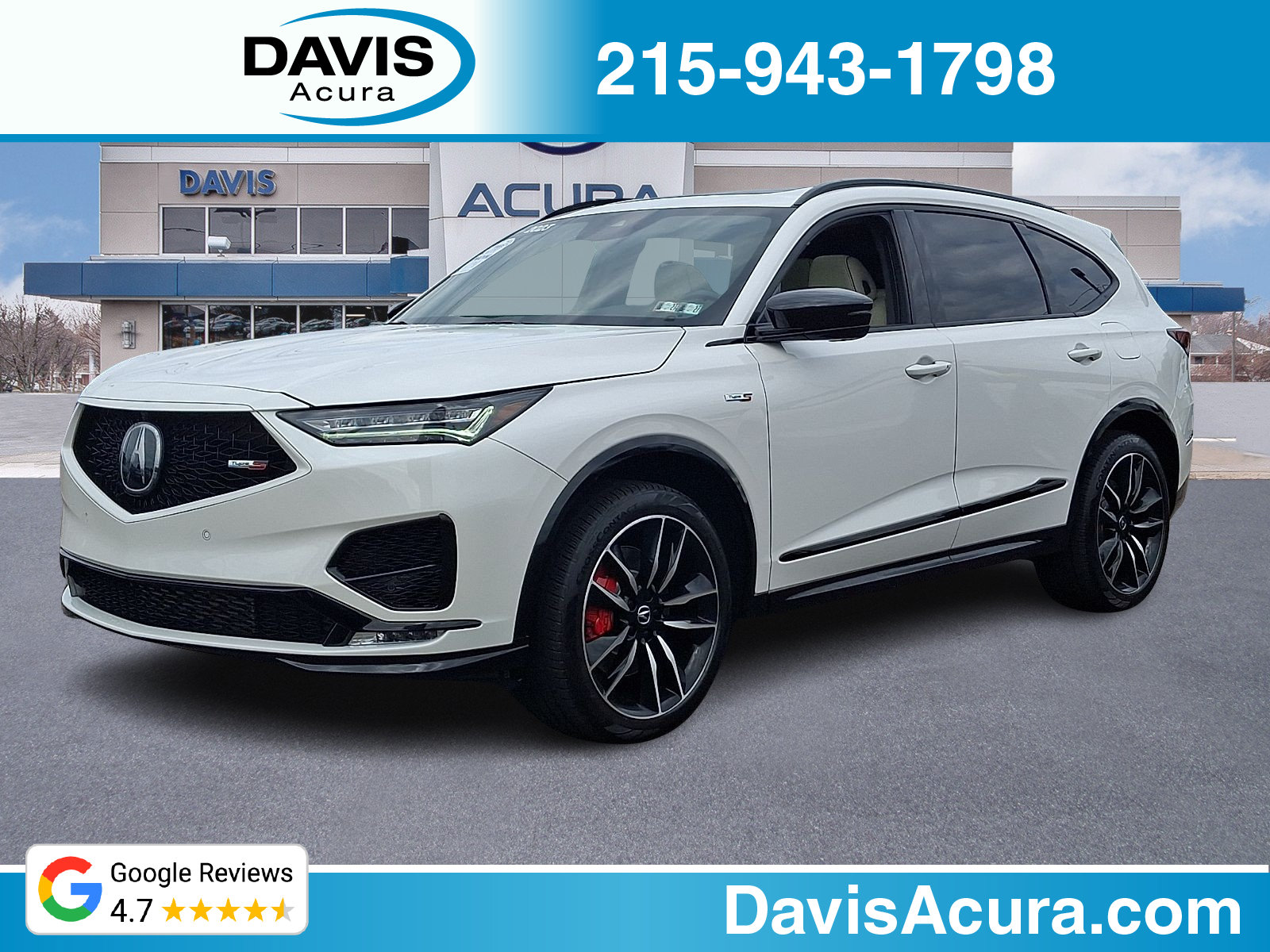 Certified 2023 Acura MDX Type S w/ Advance Package AWD/4WD image 1