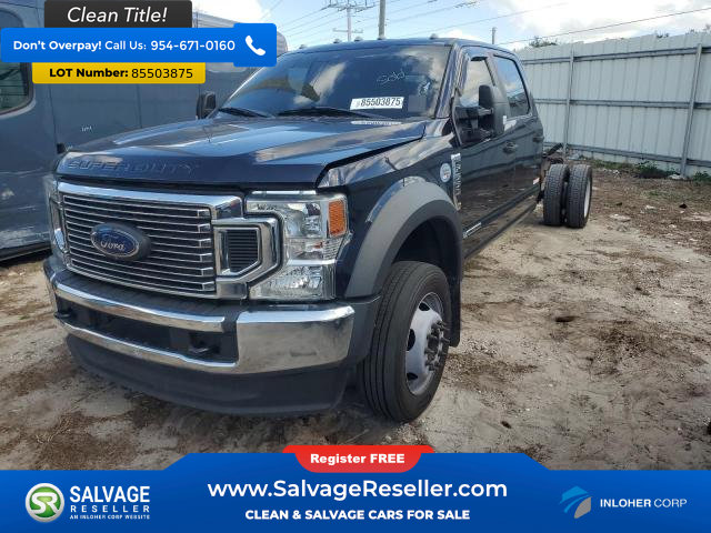 Used 2022 Ford F550 4x4 Crew Cab Super Duty w/ Power Equipment Group