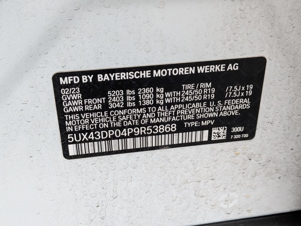 Used 2023 BMW X3 sDrive30i w/ Premium Package RWD image 25
