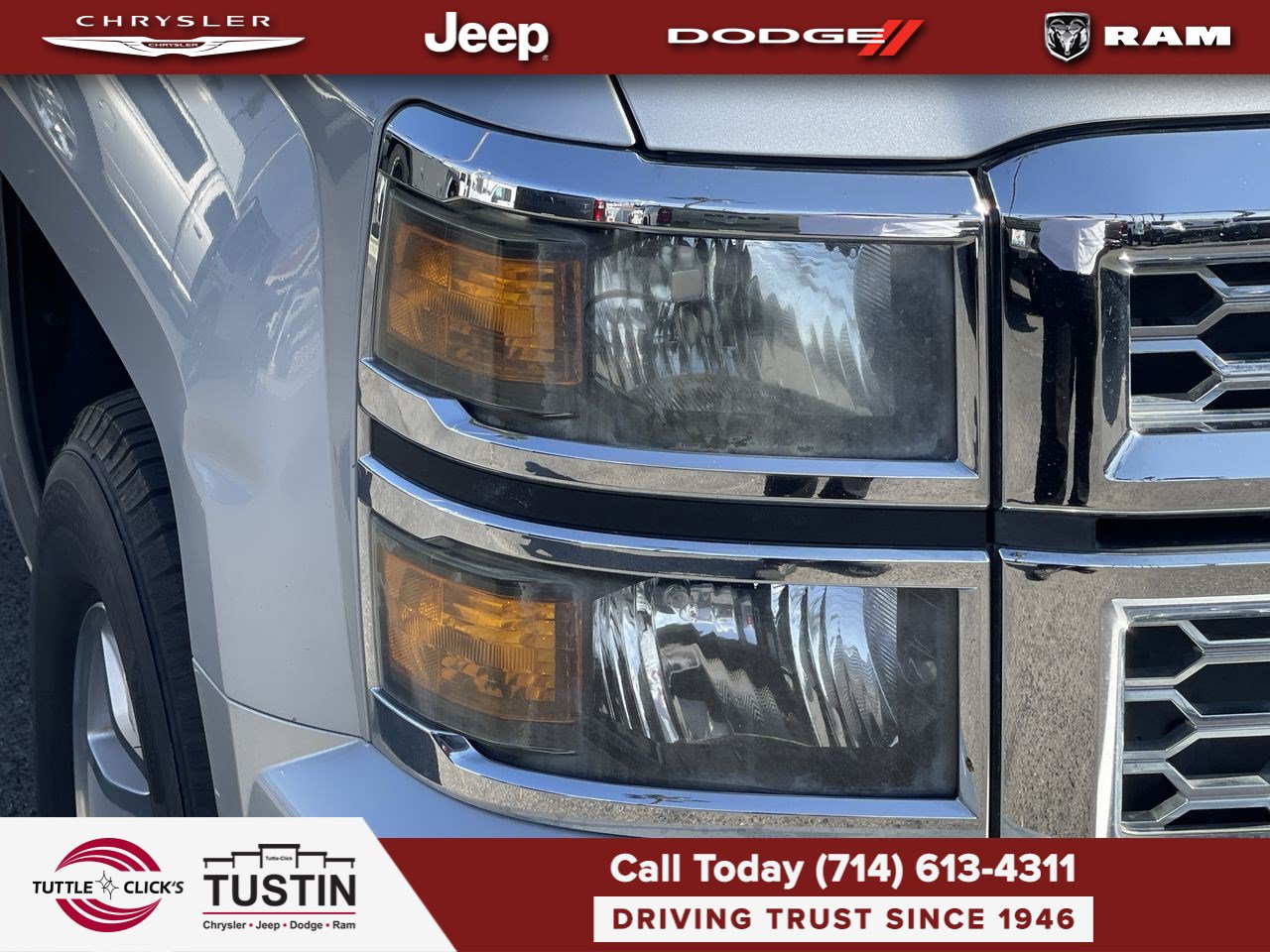 Used 2015 Chevrolet Silverado 1500 LT w/ Trailering Package RWD image 7