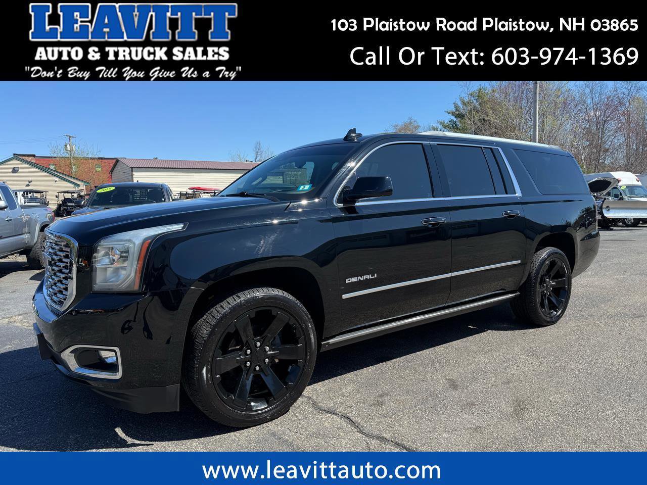 Used 2018 GMC Yukon XL Denali w/ Denali Ultimate Package