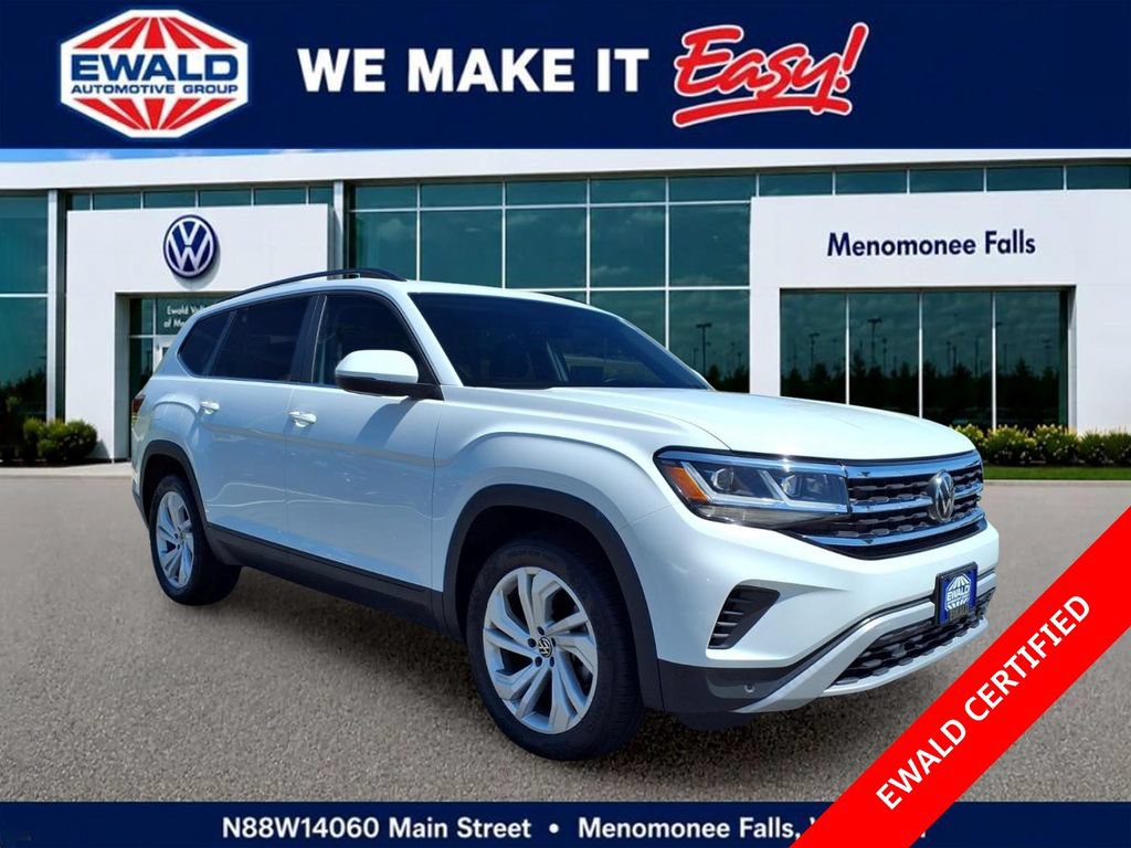 Used 2023 Volkswagen Atlas SE w/ Panoramic Sunroof Package