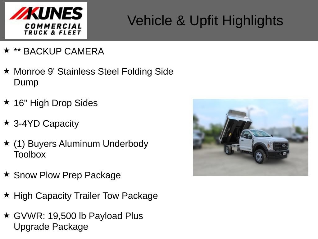 New 2024 Ford F550 4x4 Regular Cab Super Duty image 3