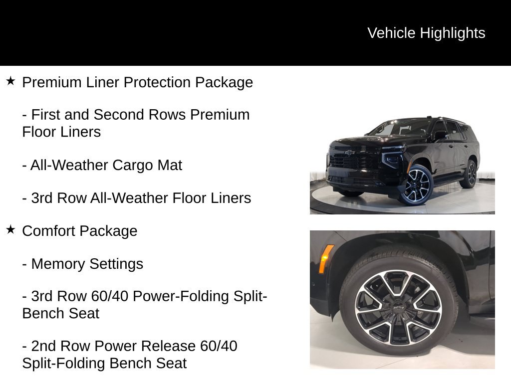 Used 2025 Chevrolet Tahoe RST w/ Comfort Package AWD/4WD image 25