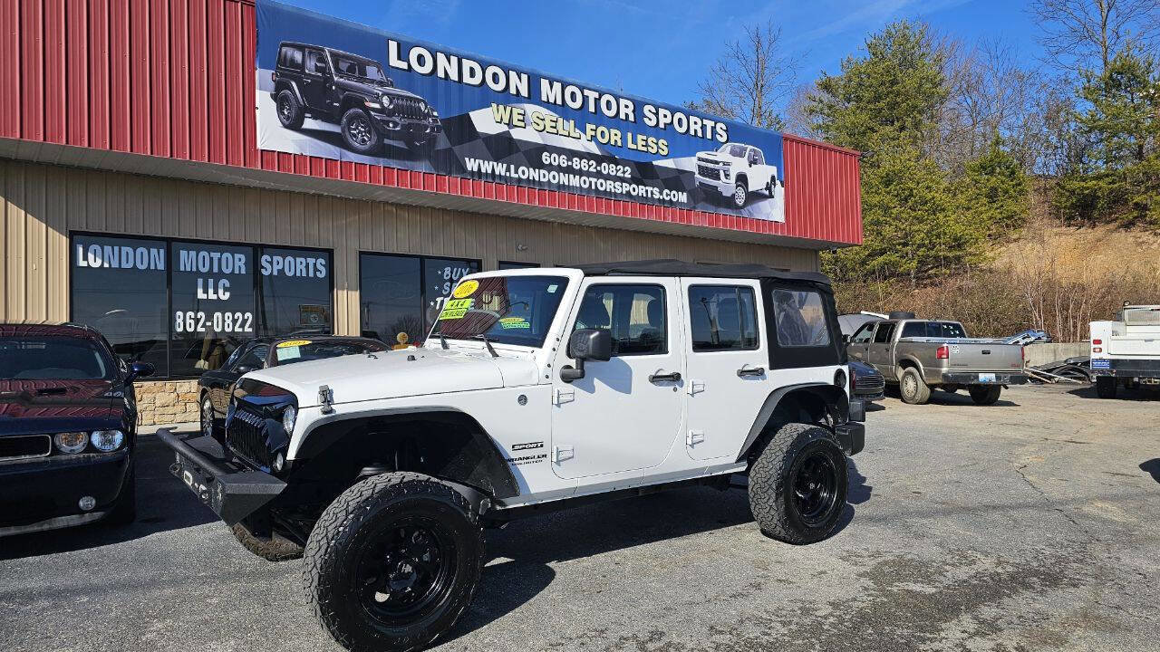 Used 2016 Jeep Wrangler Unlimited Sport image 1