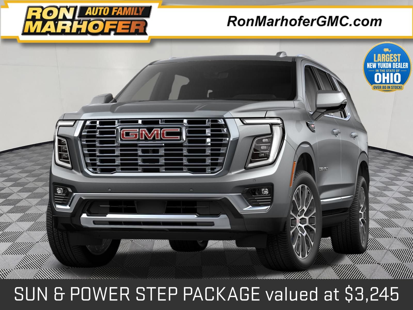 New 2026 GMC Yukon Denali w/ Sun & Power Step Package