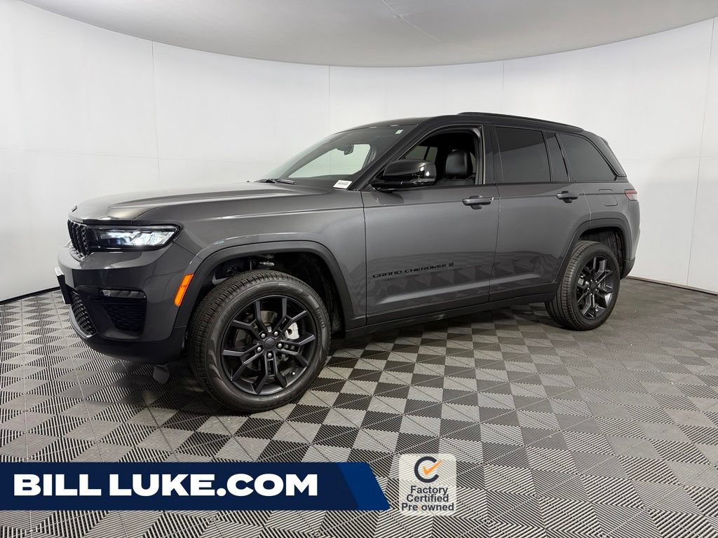 Certified 2025 Jeep Grand Cherokee Limited w/ Trailer Tow Package