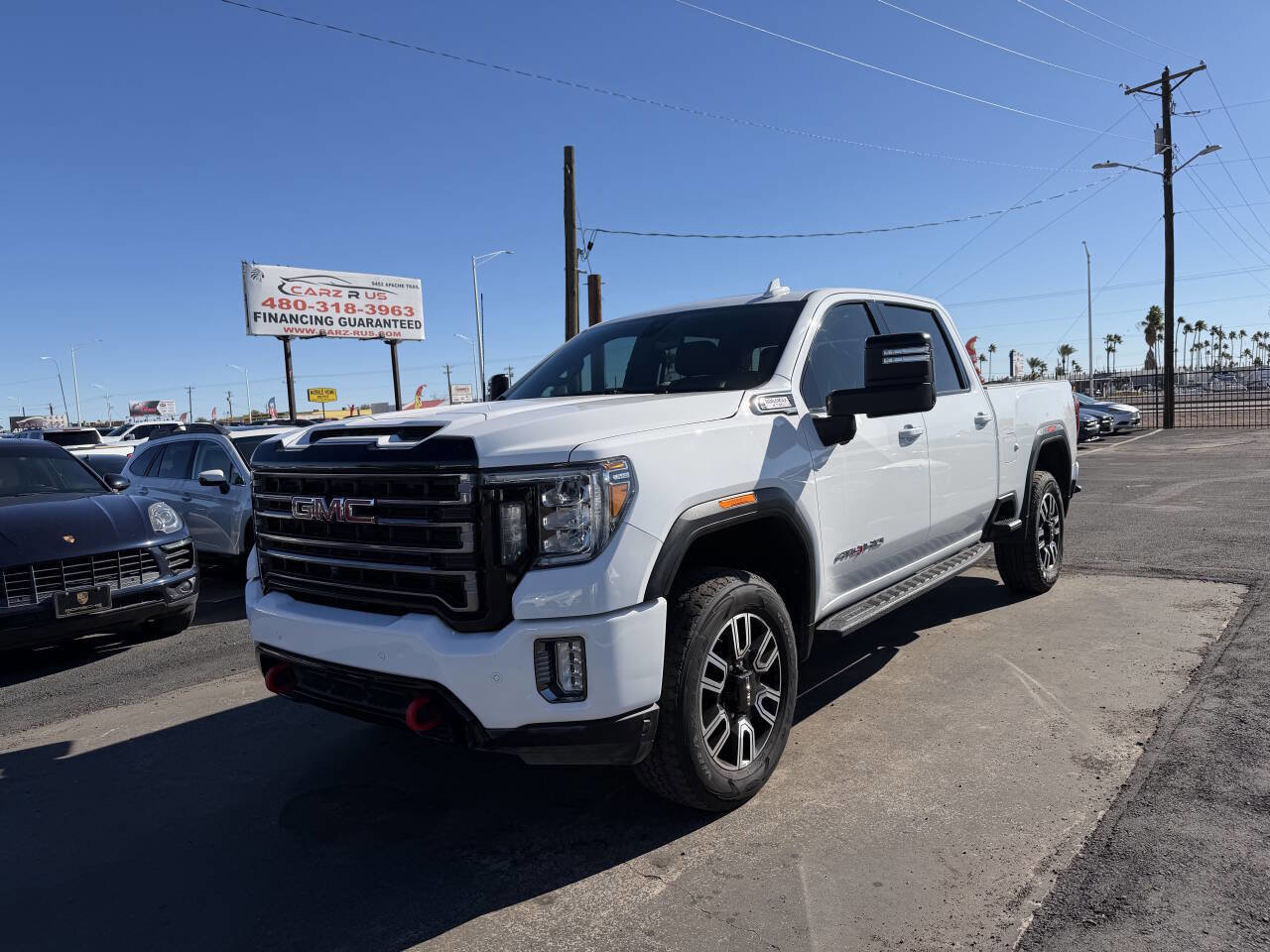 Used 2021 GMC Sierra 2500 AT4 w/ AT4 Premium Plus Package AWD/4WD image 3