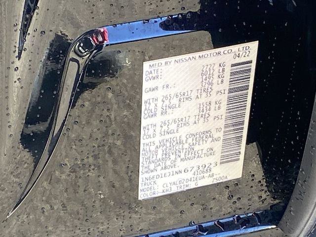 Used 2022 Nissan Frontier SV w/ Technology Package image 28