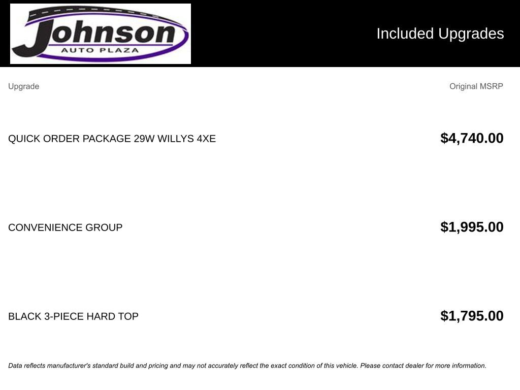 Certified 2025 Jeep Wrangler Willys 4xe image 10