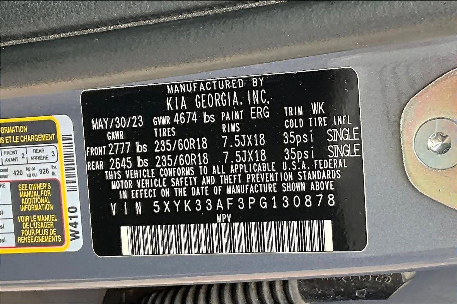 Certified 2023 Kia Sportage EX image 35