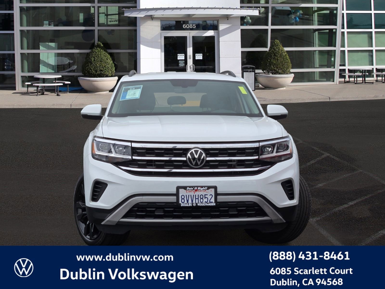 Certified 2021 Volkswagen Atlas S image 2