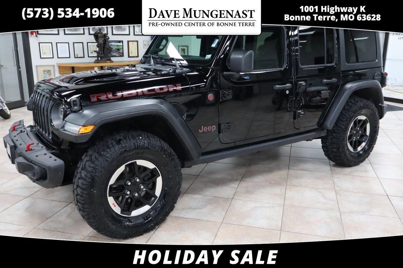 Used 2021 Jeep Wrangler Unlimited Rubicon w/ Steel Bumper Group image 1