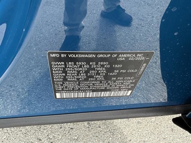 New 2025 Volkswagen Atlas SEL image 34