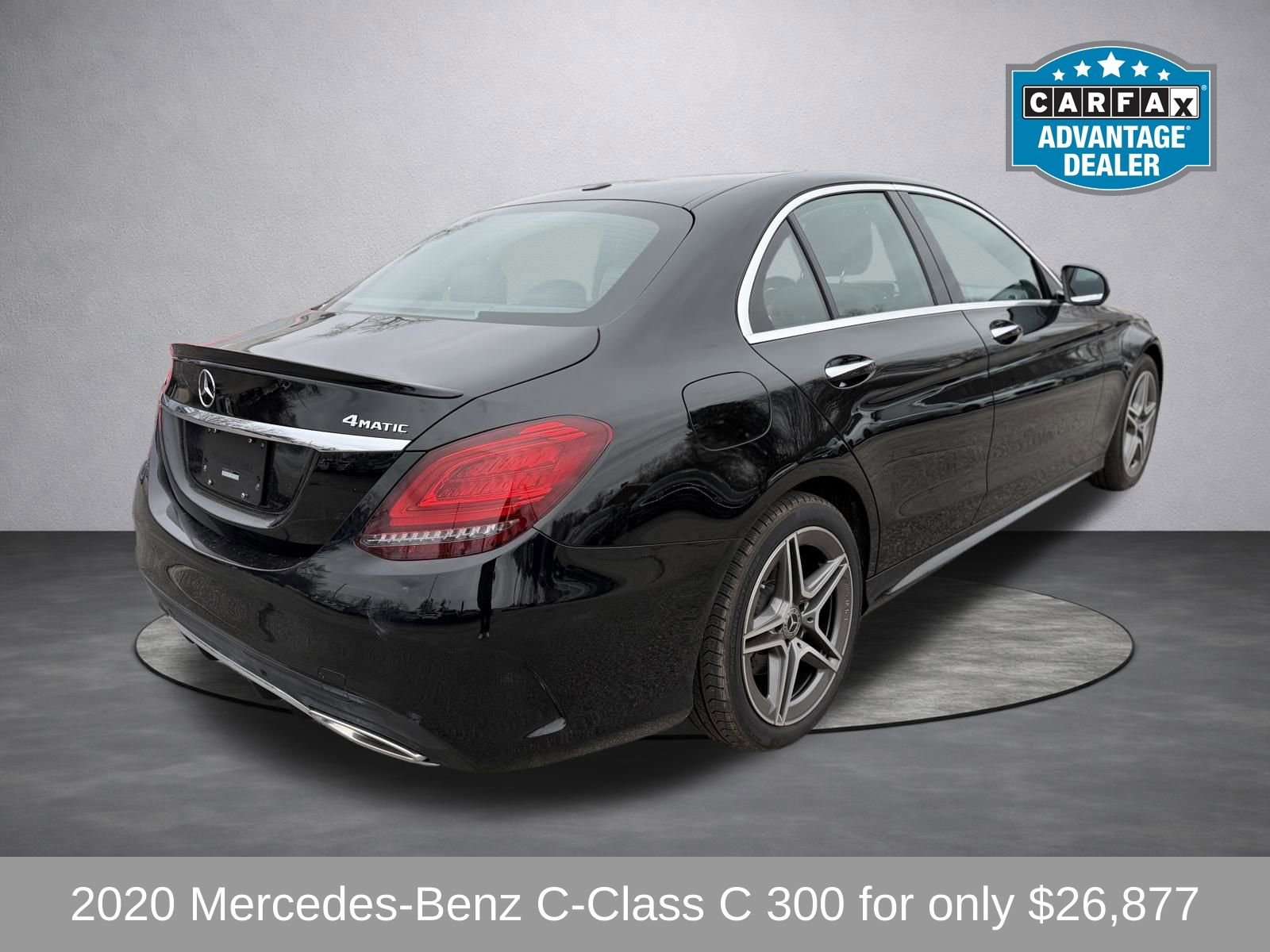 Used 2020 Mercedes-Benz C 300 4MATIC Sedan image 3