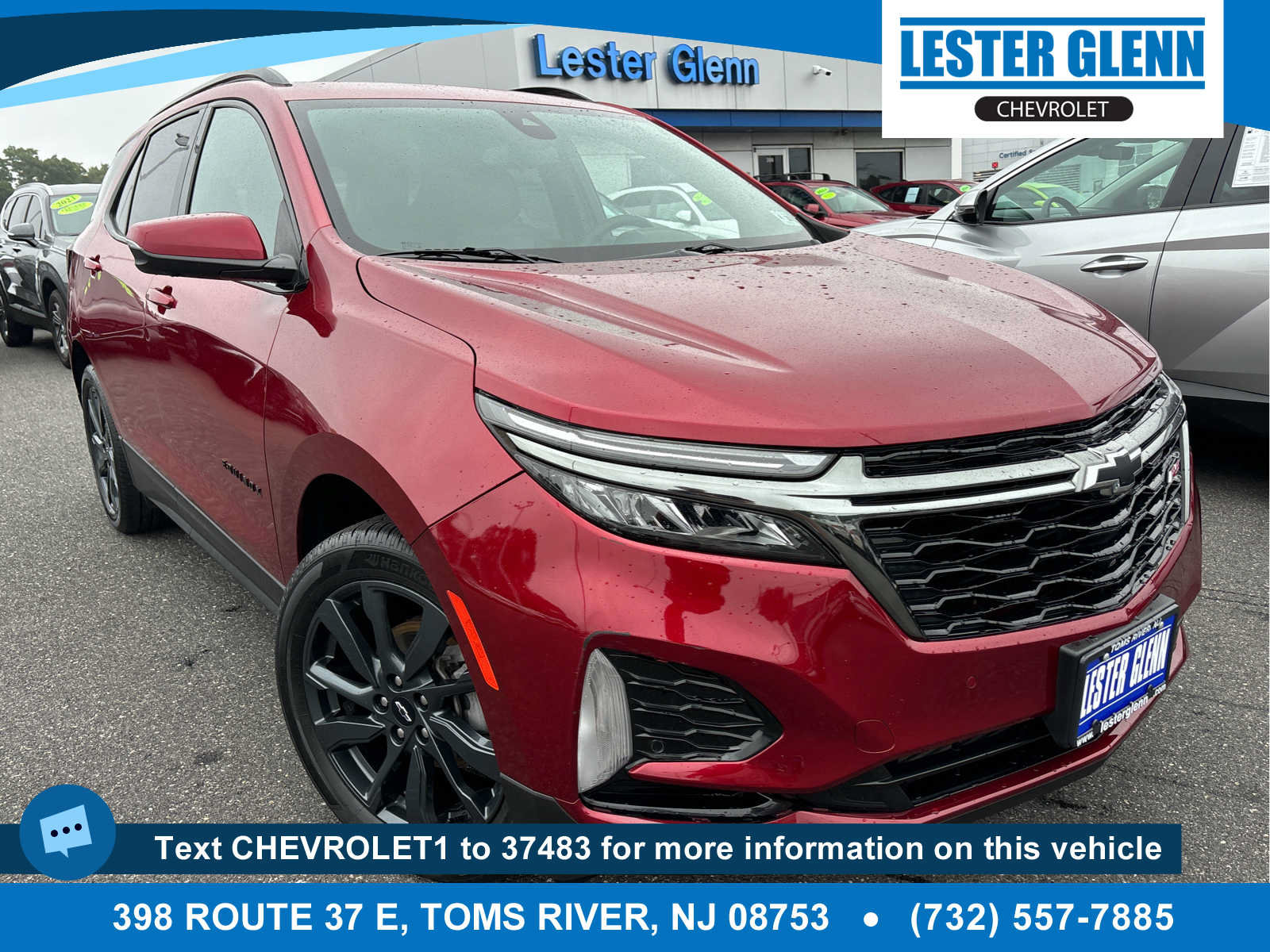 Certified 2023 Chevrolet Equinox RS w/ RS Leather Package AWD/4WD image 1