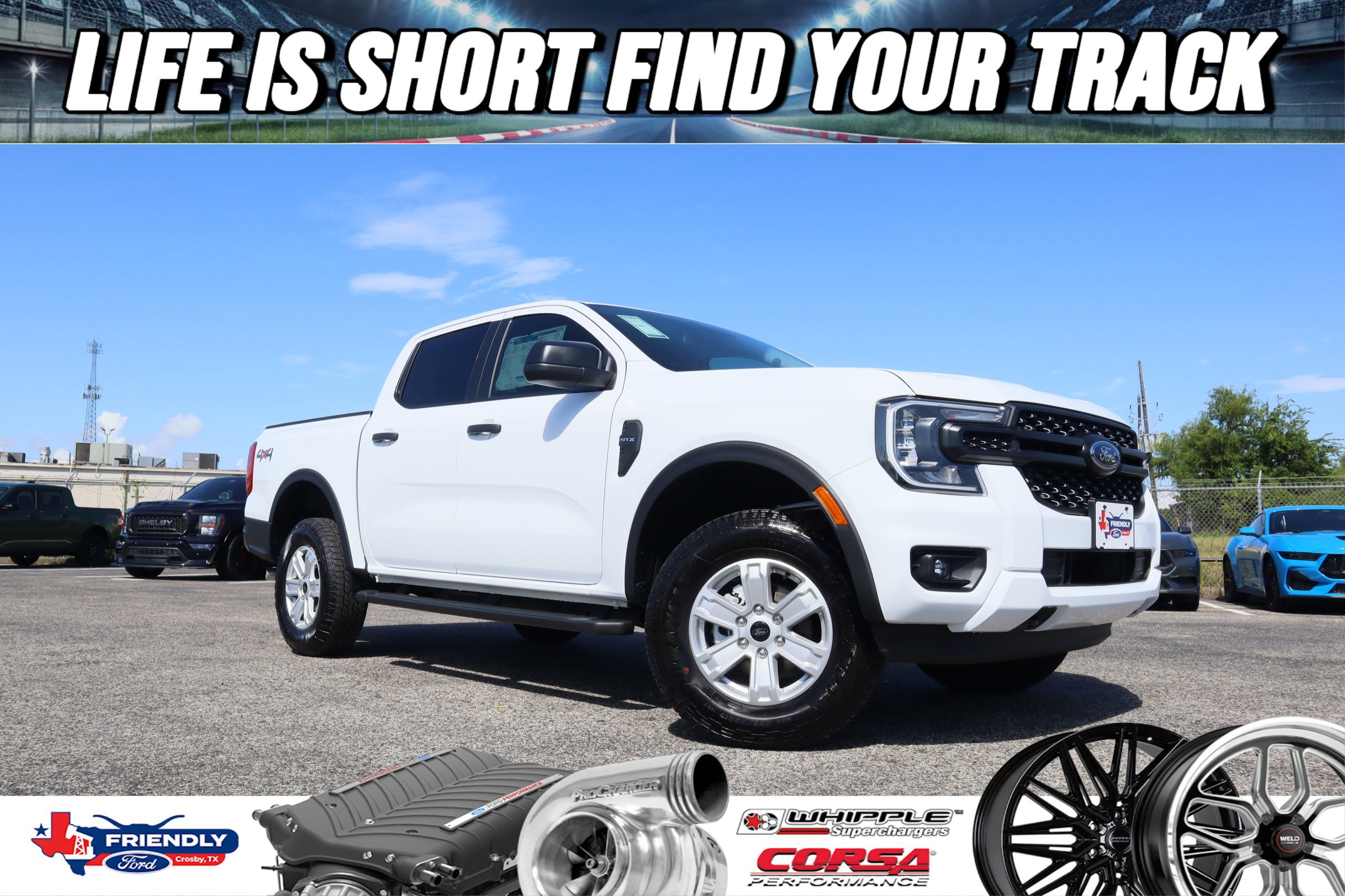 New 2025 Ford Ranger XL w/ Trailer Tow Package