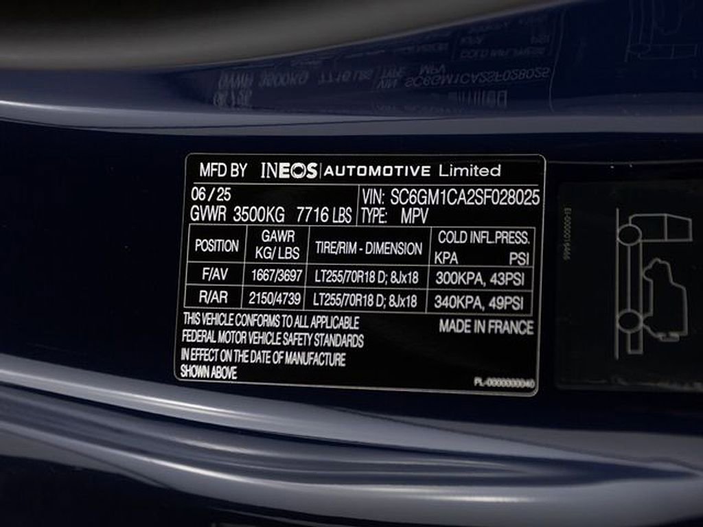 New 2025 INEOS Grenadier Fieldmaster Edition image 38