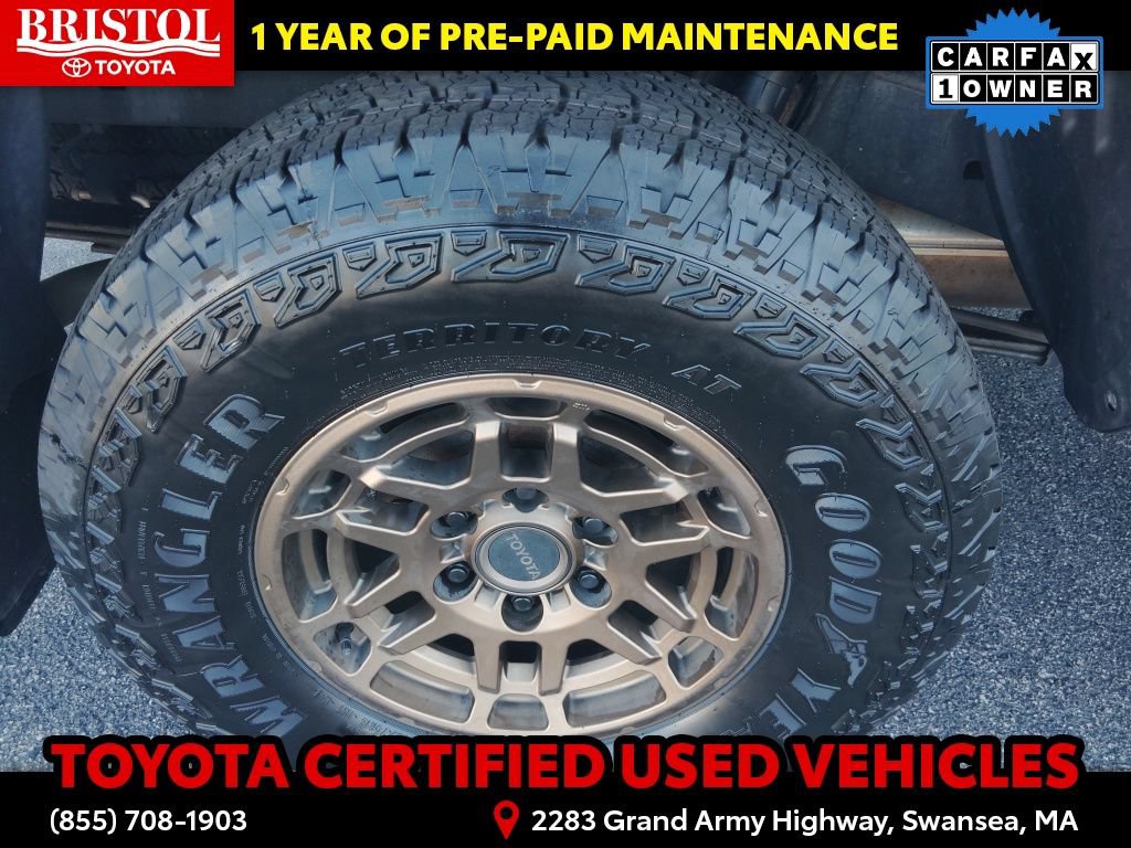 Certified 2023 Toyota Tacoma 4x4 Double Cab w/ Trail Edition image 10