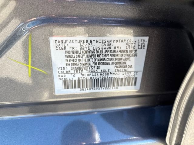 Used 2026 Nissan Sentra S w/ Floor Mat Package image 9