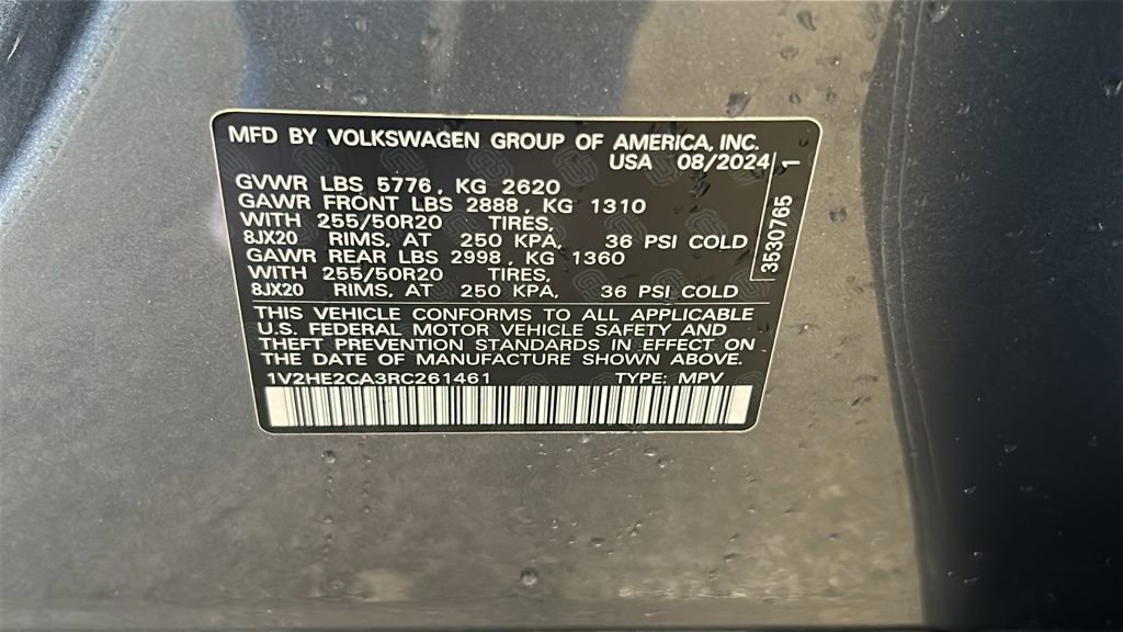 Used 2024 Volkswagen Atlas Cross Sport SE image 42