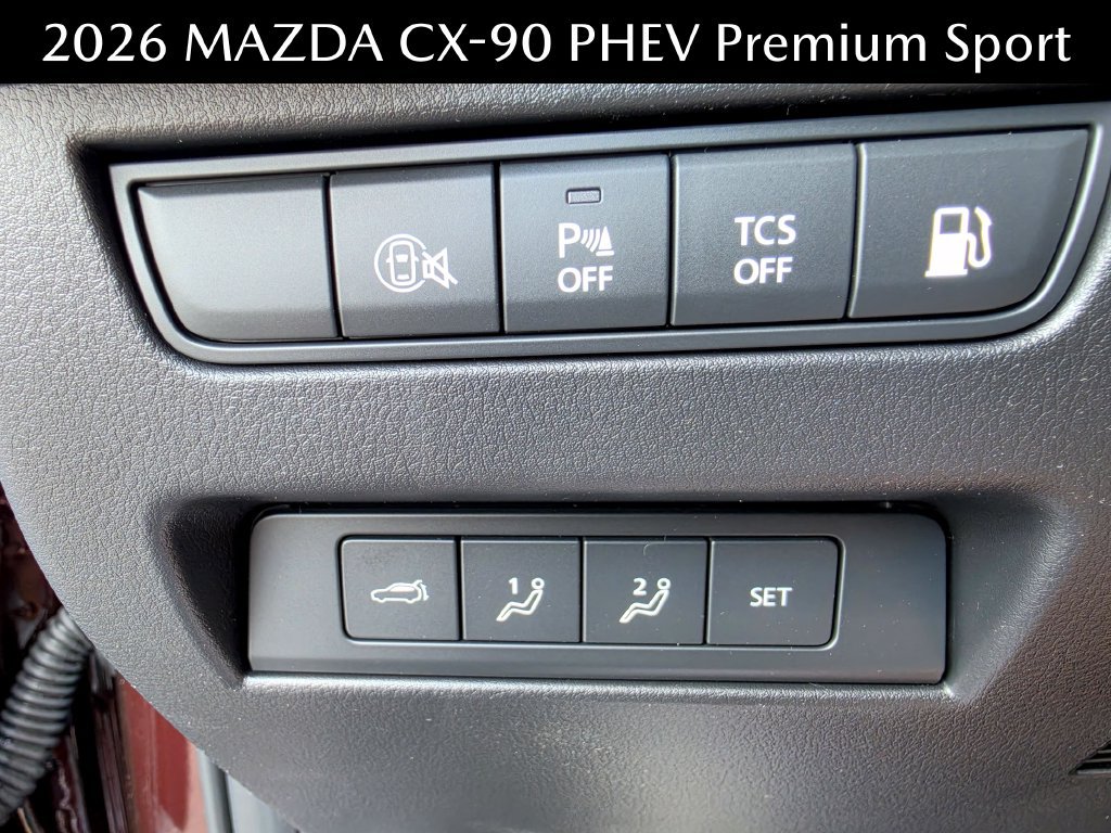 New 2026 MAZDA CX-90 Plug-In Hybrid w/Premium Sport AWD/4WD image 25
