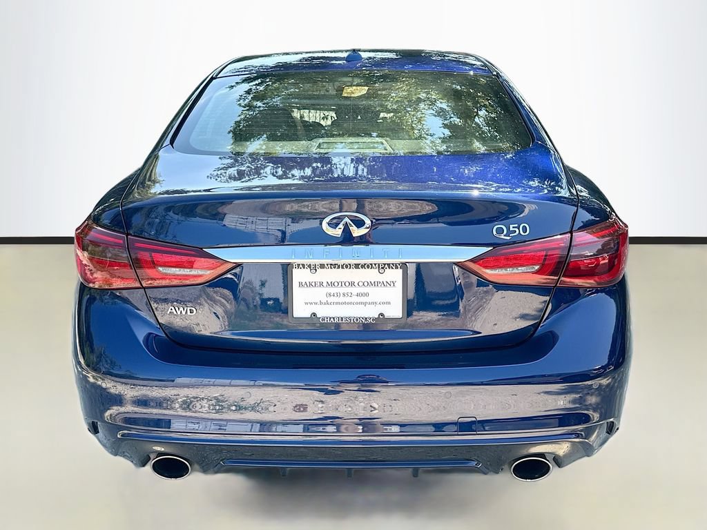 Used 2021 INFINITI Q50 Sensory w/ Cargo Package AWD/4WD image 6