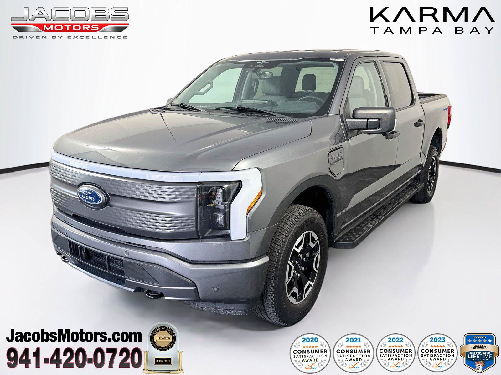 Used 2023 Ford F150 Lightning XLT AWD/4WD image 1
