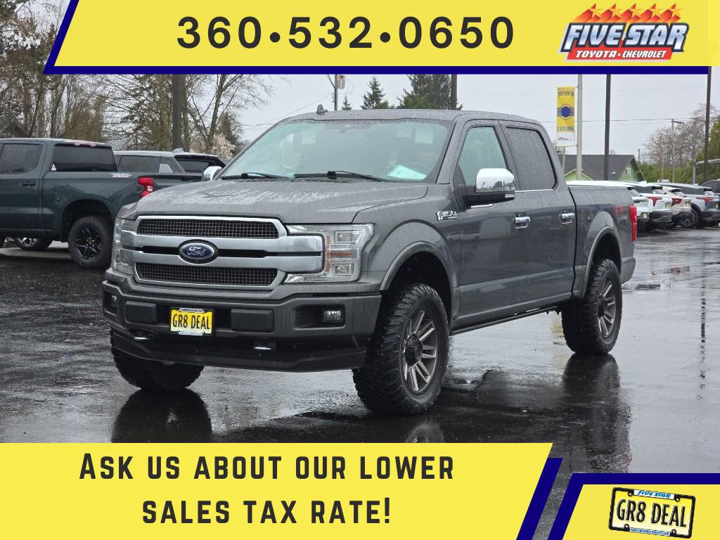 Used 2018 Ford F150 Platinum w/ Equipment Group 701A Luxury image 1