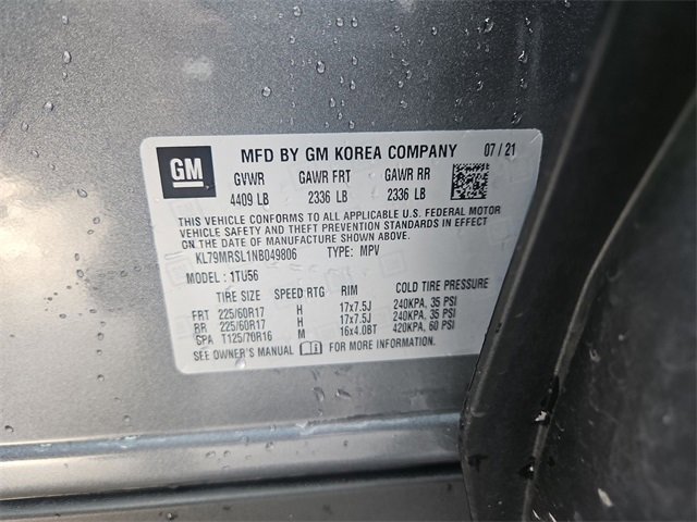 Certified 2022 Chevrolet TrailBlazer LT image 32