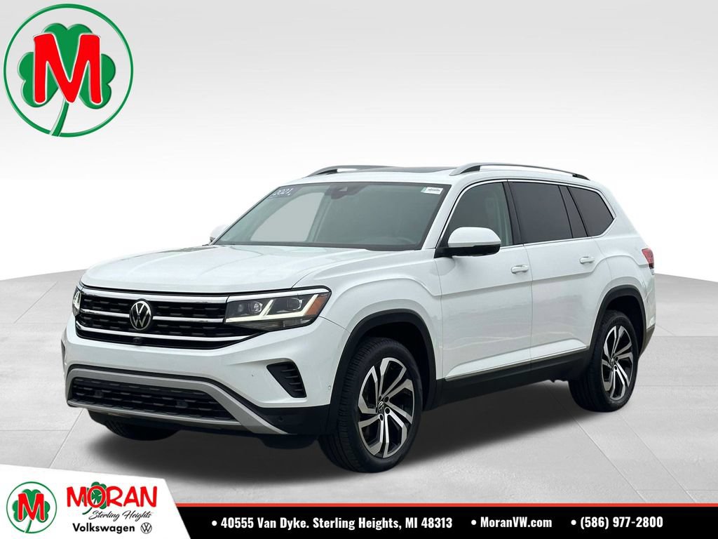 Used 2021 Volkswagen Atlas SEL Premium AWD/4WD image 1