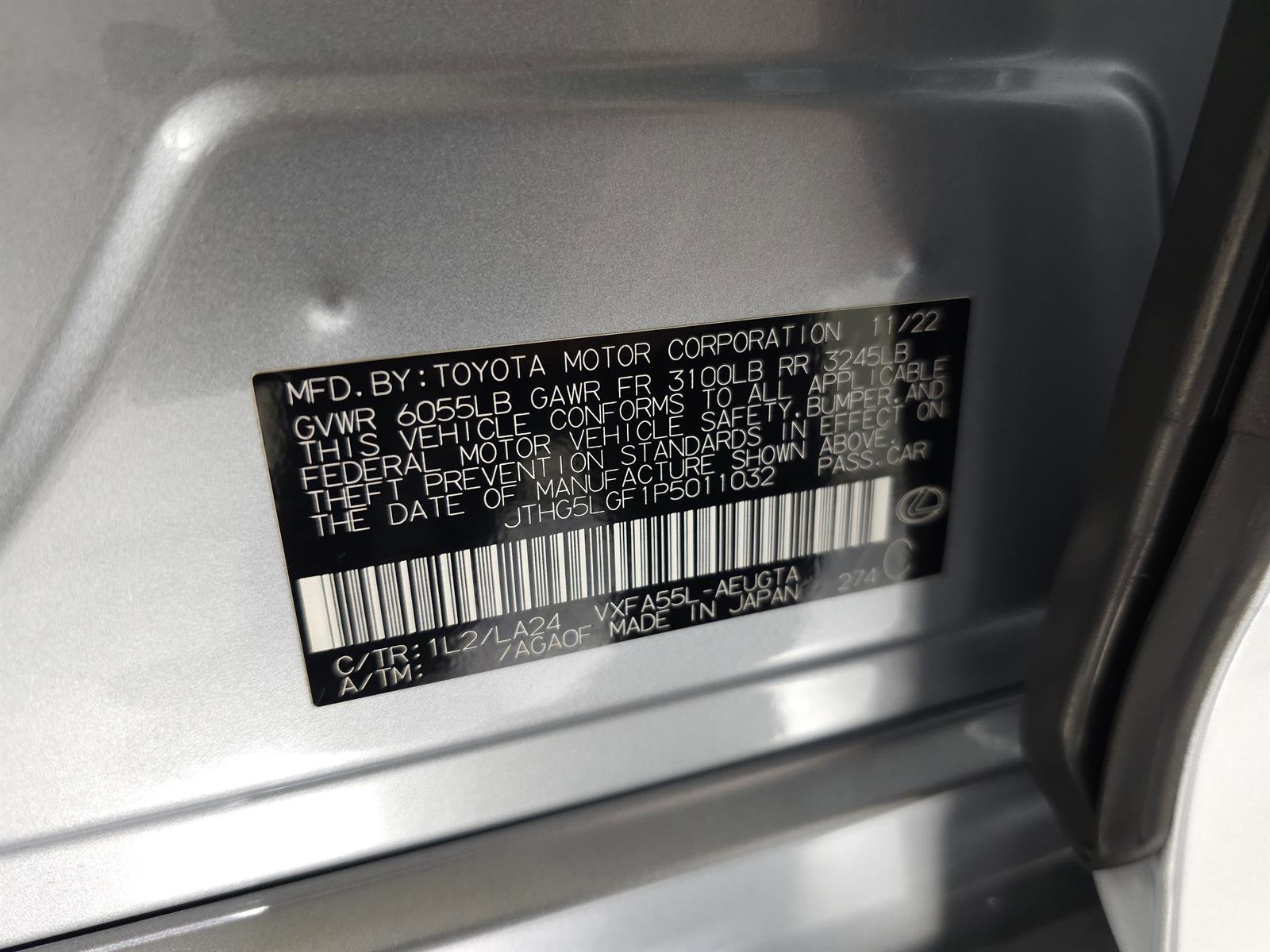 Certified 2023 Lexus LS 500 AWD w/ Luxury Package image 34