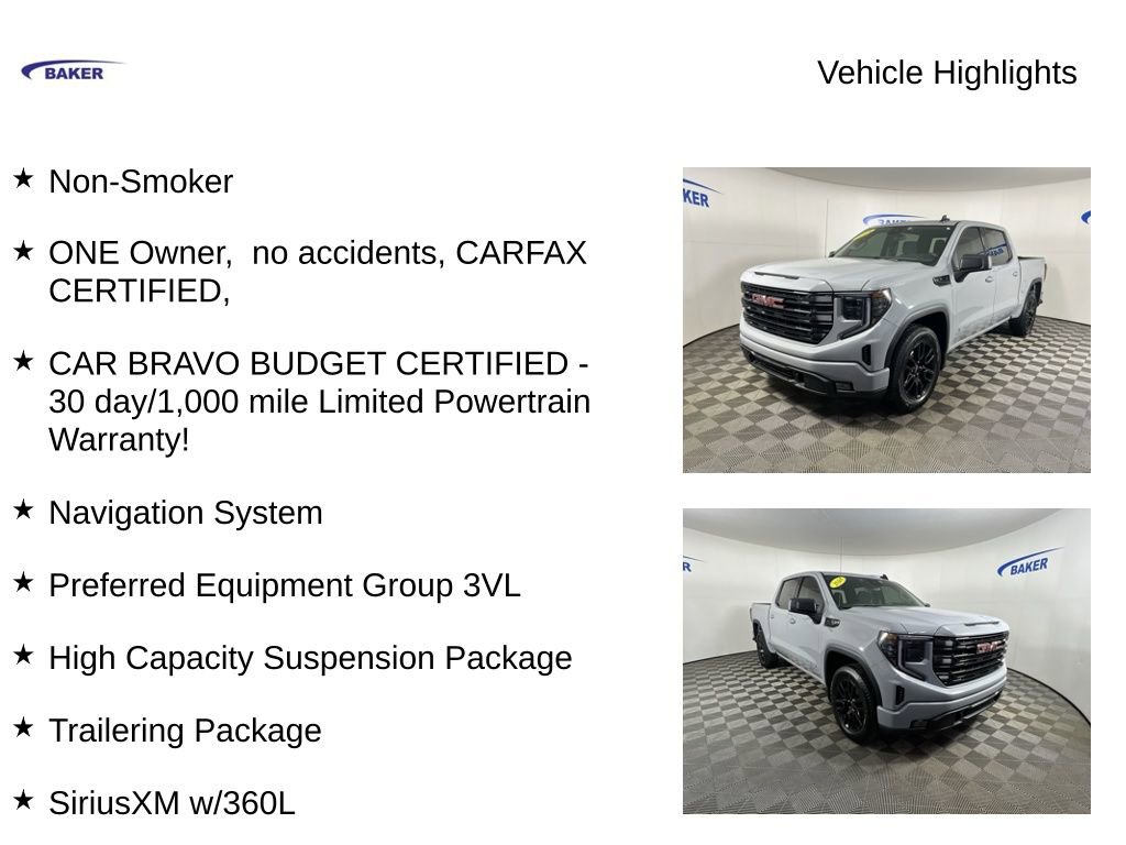 Certified 2024 GMC Sierra 1500 Elevation image 4