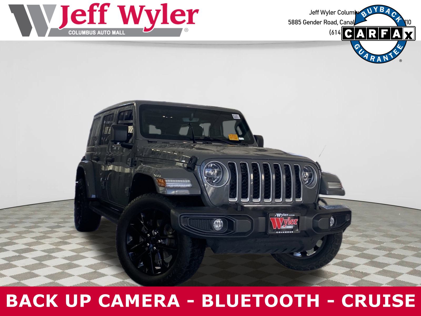 Used 2021 Jeep Wrangler Unlimited Sahara video 1