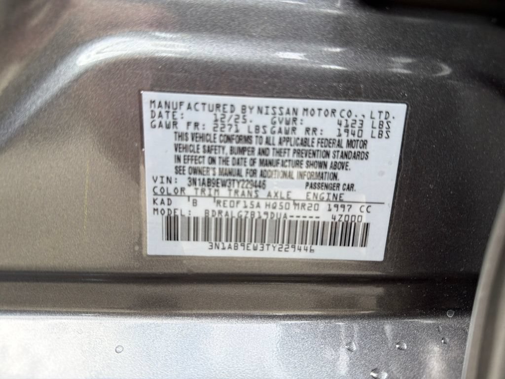 New 2026 Nissan Sentra SL w/ Floor Mat Package FWD image 35