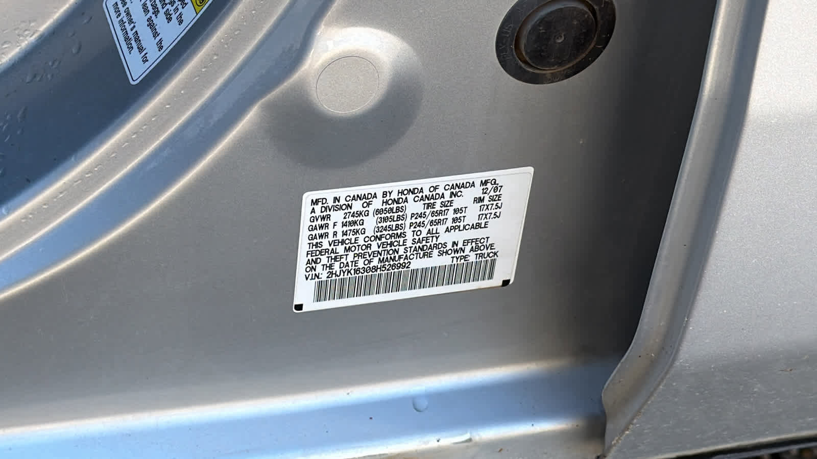 Used 2008 Honda Ridgeline RTX image 20