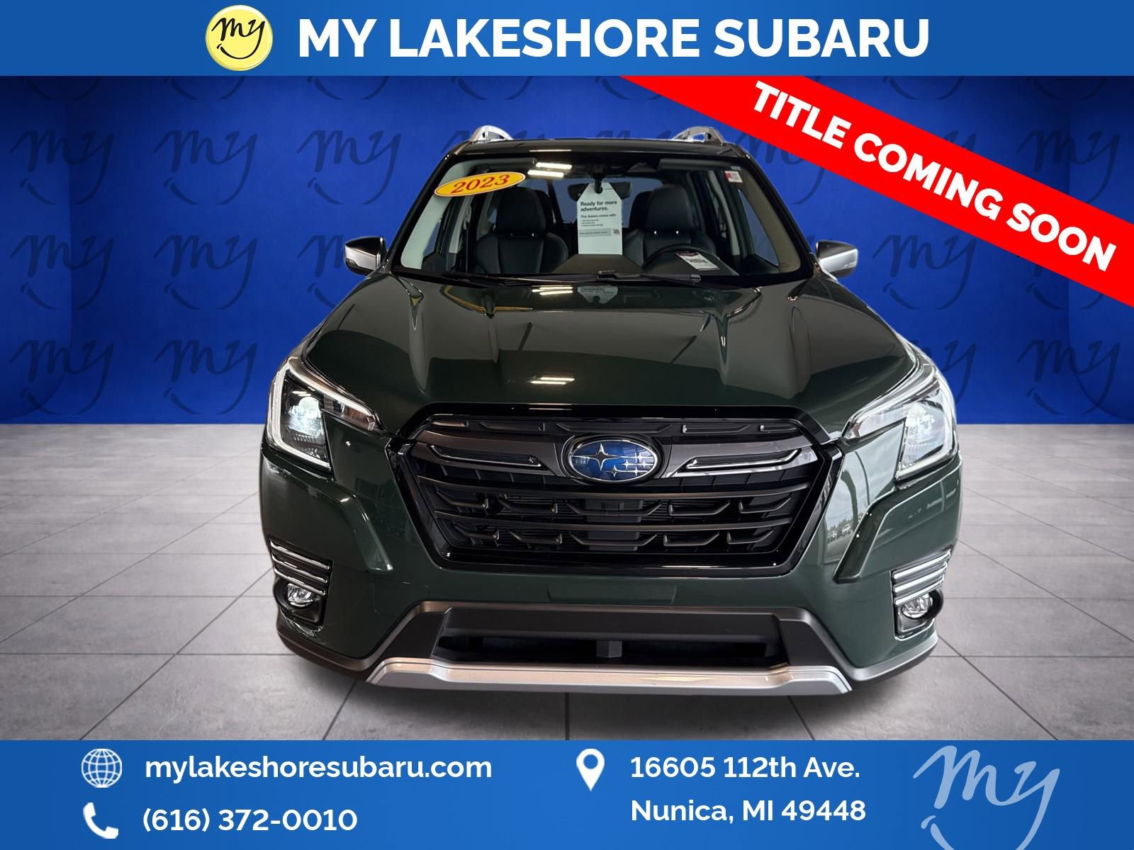 Certified 2023 Subaru Forester Touring w/ Popular Package #3 image 2