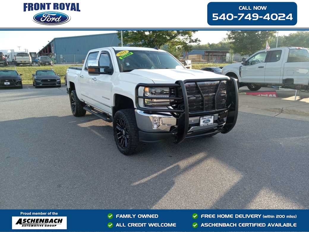 Used 2018 Chevrolet Silverado 1500 LTZ w/ Sport Package AWD/4WD image 1