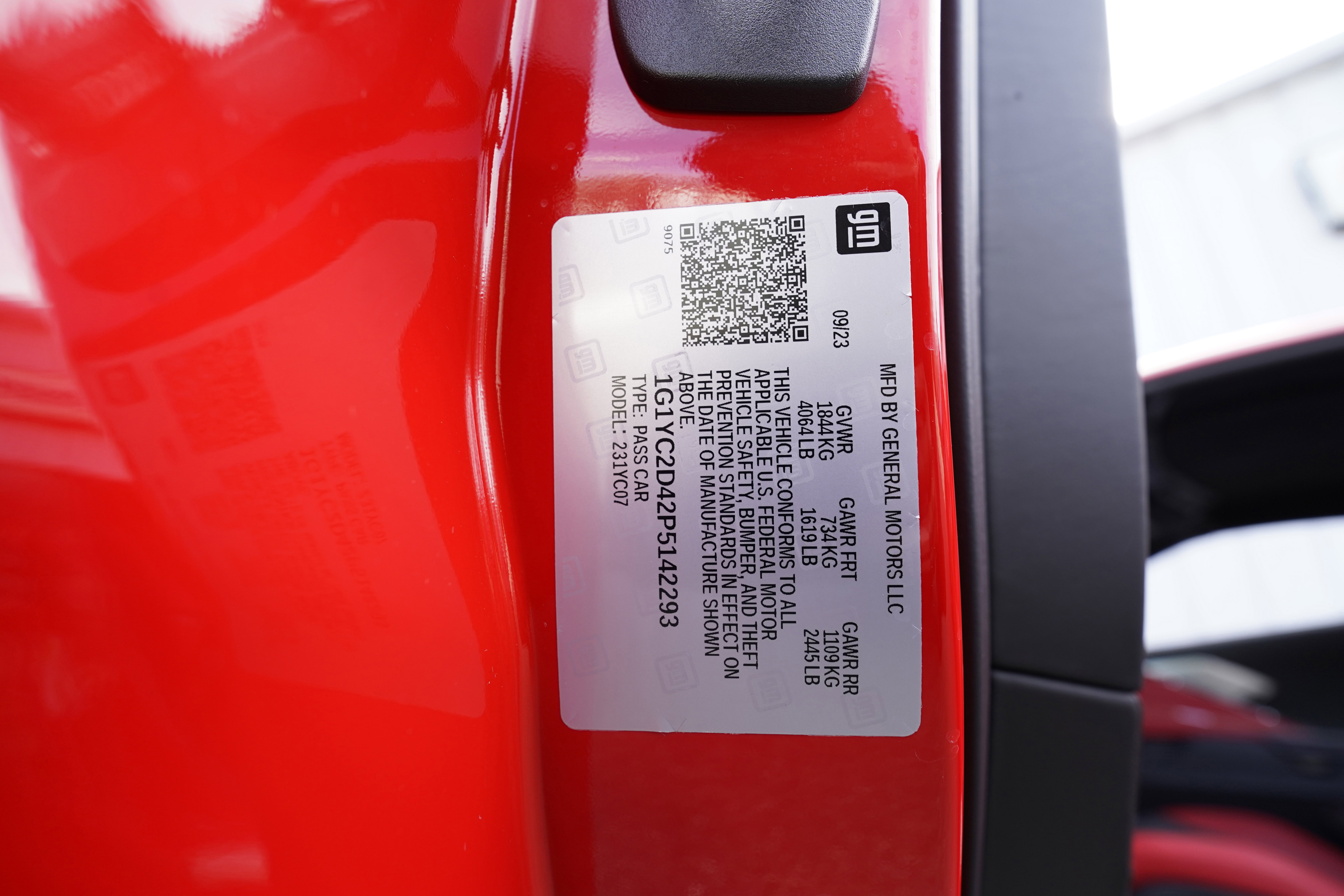 Used 2023 Chevrolet Corvette Stingray Premium Cpe w/ Z51 Performance Package RWD image 50