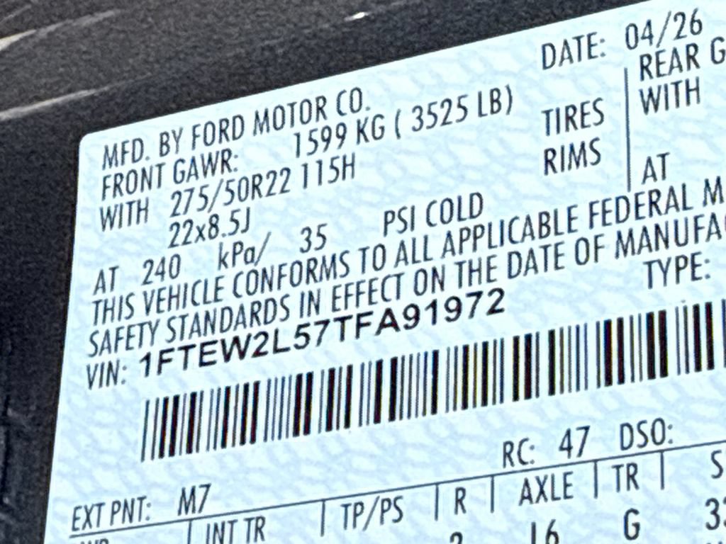 New 2026 Ford F150 STX w/ F-150 LOBO Package AWD/4WD image 29
