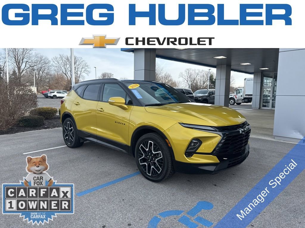Used 2024 Chevrolet Blazer RS w/ Driver Confidence II Package video 1