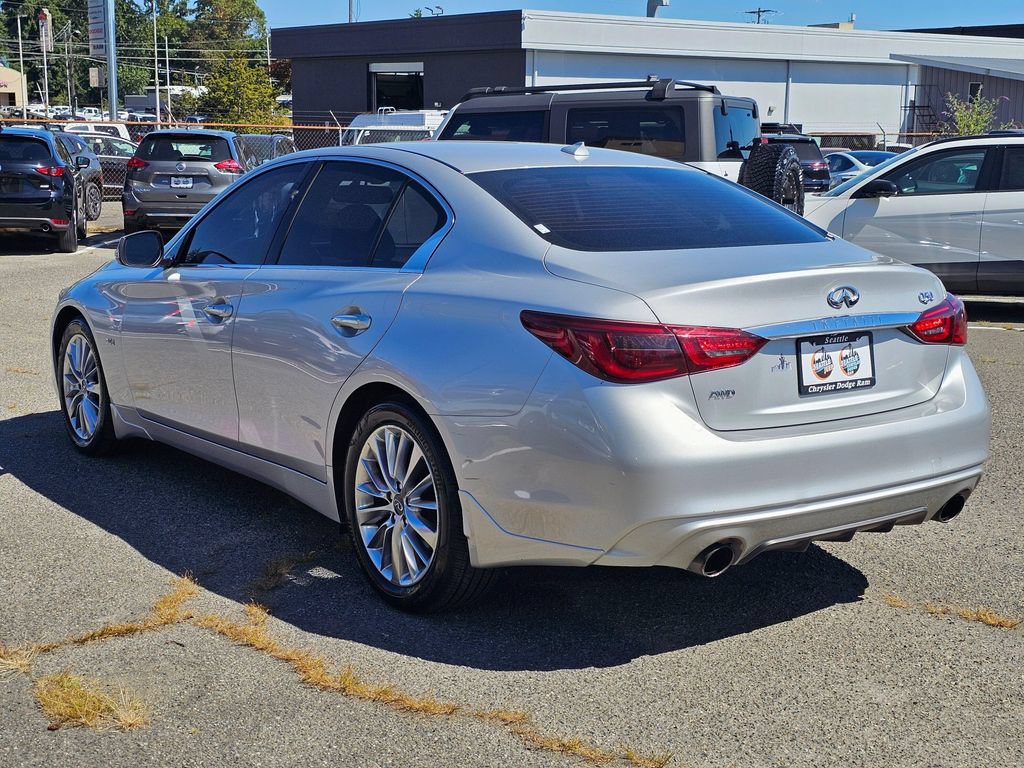 Used 2019 INFINITI Q50 Luxe w/ All Weather Package (L93) AWD/4WD image 6