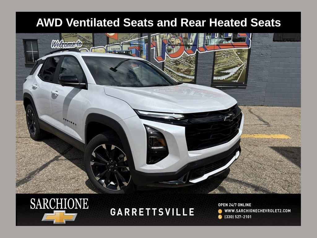 New 2026 Chevrolet Equinox RS w/ Convenience Package III AWD/4WD image 1
