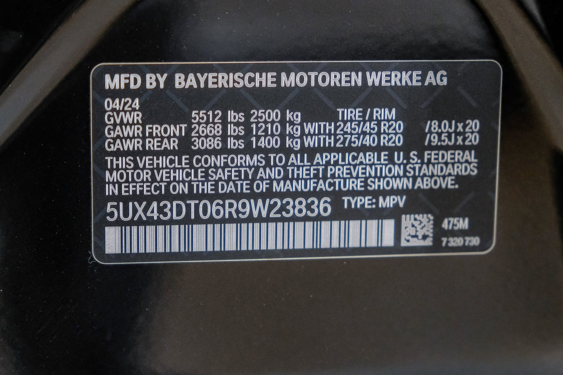 Used 2024 BMW X4 M40i w/ Premium Package image 65