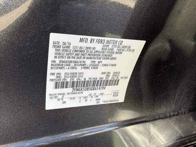 Used 2016 Ford Flex Limited w/ Equipment Group 301A FWD image 23