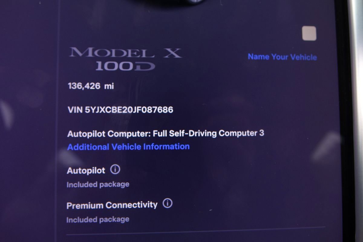 Used 2018 Tesla Model X 100D AWD/4WD image 39