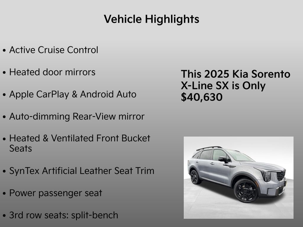 New 2025 Kia Sorento SX image 10