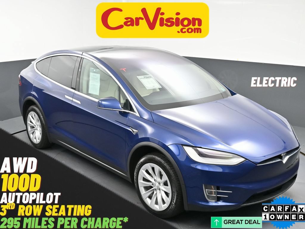 Used 2017 Tesla Model X 100D AWD/4WD image 1